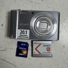 Sony Cyber-shot DSC-W810 Silver 20.1MP 6x Optical Zoom Compact Digital Camera