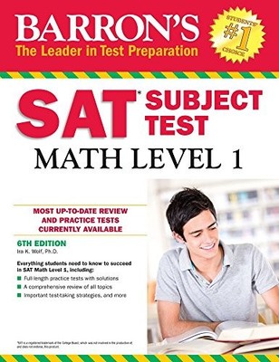 SAT Math Level 1 (Barron's SAT Subject Test), Wolf, Ira