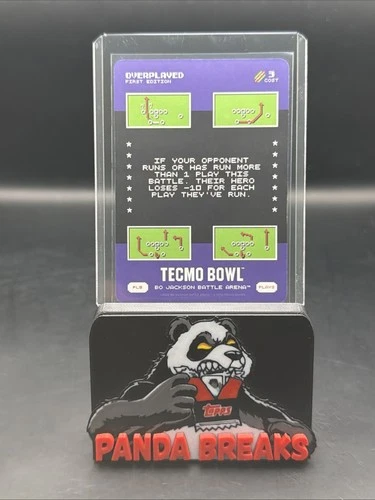 2026 Bo Jackson Battle Arena Tecmo Overplayed SSP Super Short Play #PL9