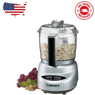 Mini-Prep Plus 3-Cup Food Chopper Brushed Chrome