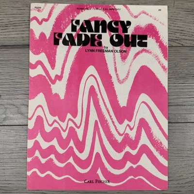 Fancy Fade-Out Lynn Freeman Olson Piano Solo Sheet Music