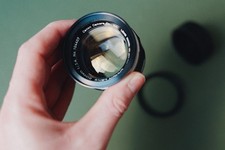 Canon 50mm f1.4 LTM L39 with M39 - L(M) Adapter, UV & Rear Cap [See Examples]