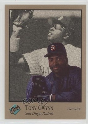 1992 Studio Preview Tony Gwynn #22 HOF 1j2