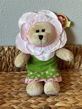 Vintage Starbucks Coffee Company 92nd Edition 2010 Flower Bearista Bear