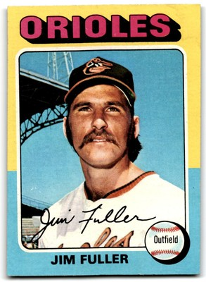 #ad 1975 Topps Jim Fuller . Baltimore Orioles #594 $4.00