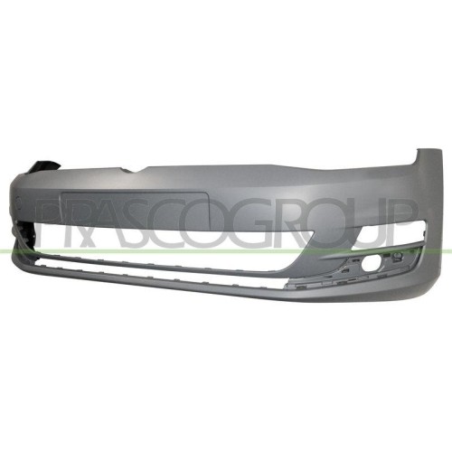 Pare-chocs avant Prasco VG4001001 noir en ABS renforcé pour voiture VW Golf