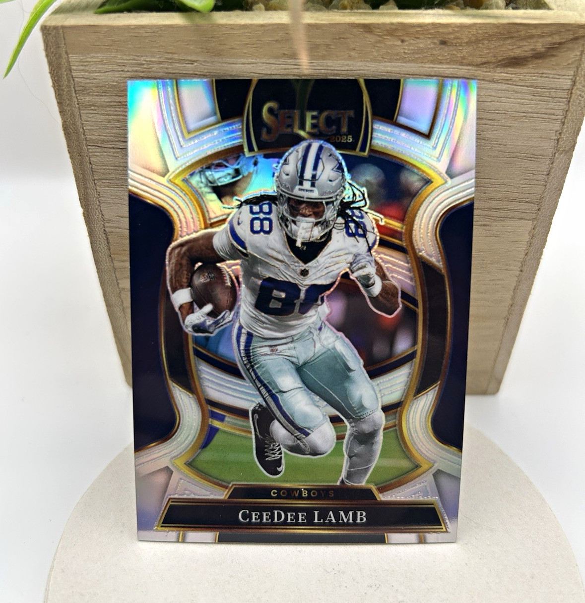 Panini Select Football 2025 CeeDee Lamb #98 Silver Prizm Concourse Cowboys