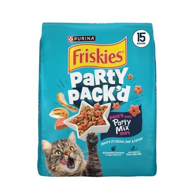 Party Pack'd with flavors of Chicken, Liver & Turkey - 15lbs