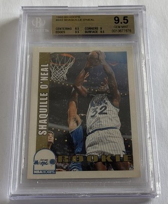 1992-93 Hoops #442 Shaquille O