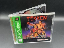 Tekken PS1 PlayStation 1 Complete CIB Greatest Hits w/Reg Card - TESTED Working