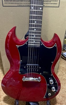 ギター Maestro sg by Gibson Maestro By Gibson SG Jr Electric Guitar - Red w/ Strap | eBay