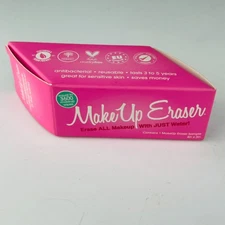Magic Eraser Mini Pink Makeup Remover Cloth Antibacterial Reusable Travel NIB