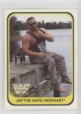 1991 Merlin WWF German Jim Neidhart Jim The Anvil Neidhart #114 6ns