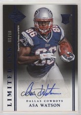 2014 Panini Limited Limited INK Blue 8/10 Asa Watson #LI-AW Auto v7j