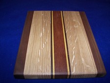 Small Handmade Exotic Wood Cutting Board/Serv...