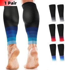 Calf Compression Sleeves 20-30mmHg Leg Support Running Sports Men Women