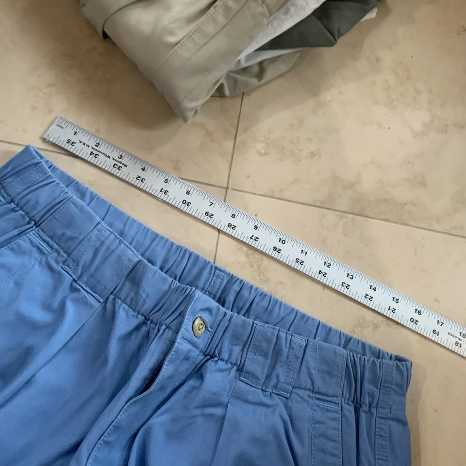 Tommy Bahama Lote De 4 Pantalones Cortos De Algodón Para Hombre Cintura Elástica Carga Talla Grande Talla L Foto 4 de 4