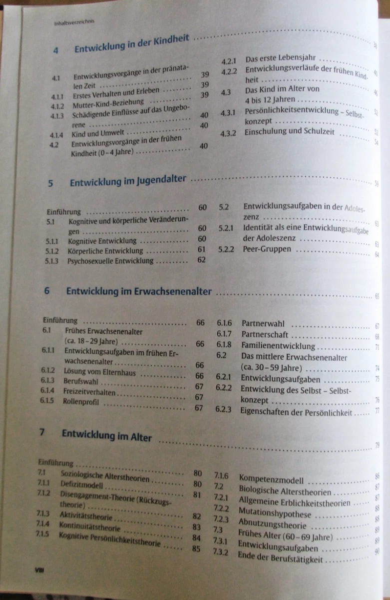 Lehrbuch Psychologie Pflege Berufe Grundwissen Altenpflege Krankenpflege Kinder