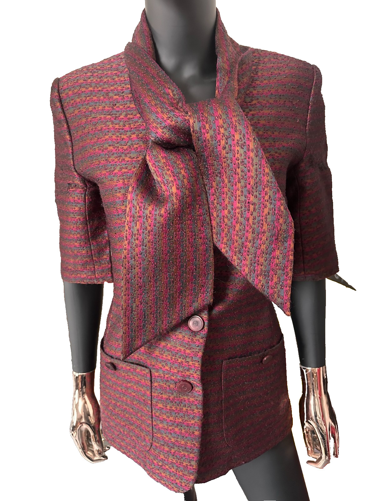 🇫🇷 Original wool and silk jacket signed GRÈS Pa… - image 17