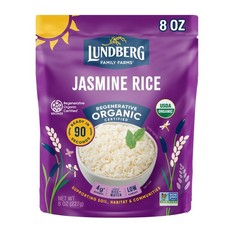 Lundberg Organic Jasmine Rice 8 Ounce Gluten Free Non Gmo Ready In 90 Seconds