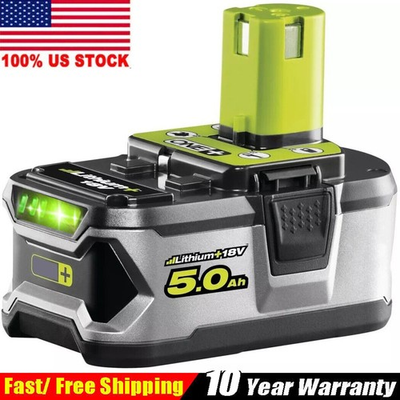#ad NEW FOR RYOBI P108 One 18V 5.0 Ah Lithium Ion HIGH PERFORMANCE Battery PBP004 $21.93