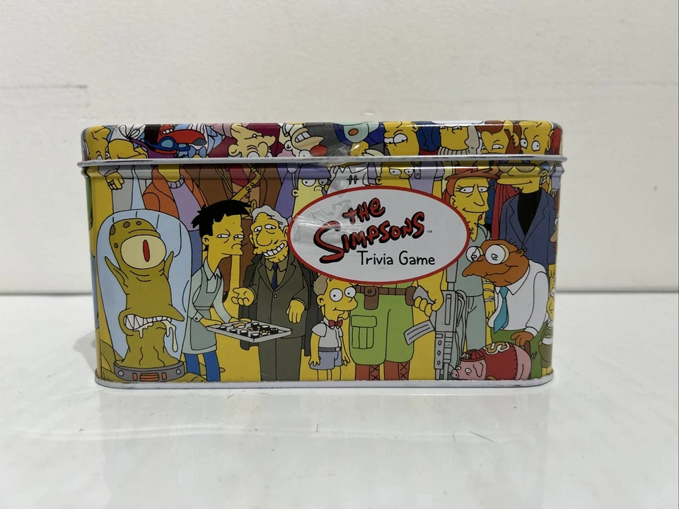 The Simpsons Trivia Game in Collector Tin 2000 Matt Groening - Complete - G/VGC - Image 4 of 4