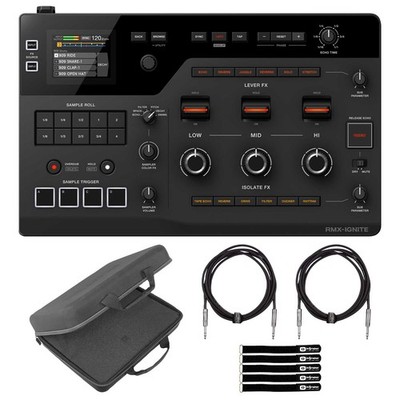 AlphaTheta RMX-IGNITE Professional DJ Effector w 3 Band FX Section & Sampler Pk