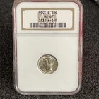 1945-D Mercury Dime NGC MS67   Blast white Coin See Pics…
