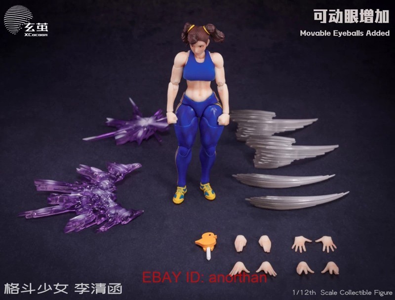 XCocann Studio Fighting Female Quinn Lee 1/12 Action Figure