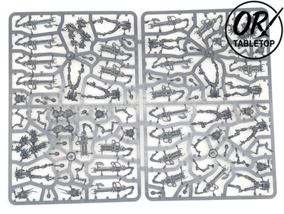 10 Necron Krieger + 3x Schwarm, *ungebaut*, Warriors, Necrons, Warhammer 40K