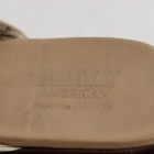 Munro American Womens 9.5 White Leather Slide Sandals Beige Footbed — photo 4