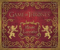 Game Of Thrones: House Lannister Deluxe Stationery Set Hbo Buch Englisch 2015