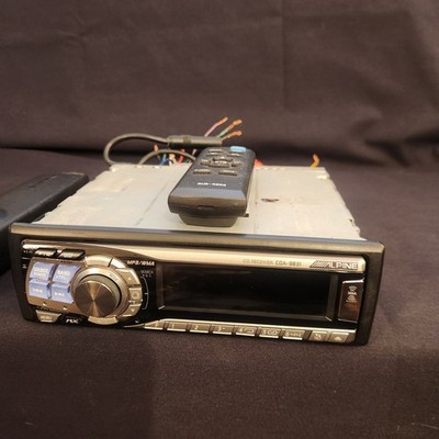 ALPINE Cda-9831 CD Player CAR AUDIO STEREO  Receiver Deck OLD SCHOOL 