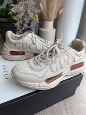 Gucci Rhyton Leather Sneaker Vintage Logo for sale | eBay