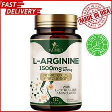 L-Arginine 1000Mg Supplement with L-Citrullin...