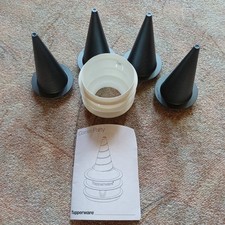 Tupperware Ultra Pro Cornetti Cornet Party Waffelform Hörnchen NEU