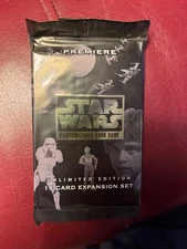 Star Wars CCG Premiere WB Unlimited Expansion Set Sealed Booster Pack