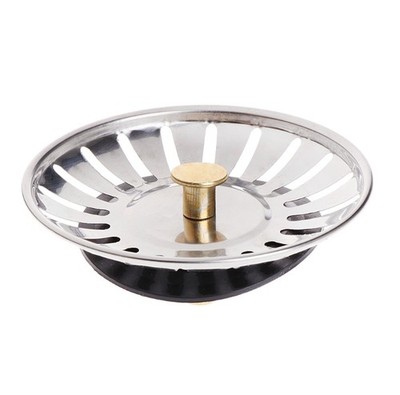 Mesh Sink Filter Hair Catcher Round Drain Cover for Bathroom Bathtub Kitchen