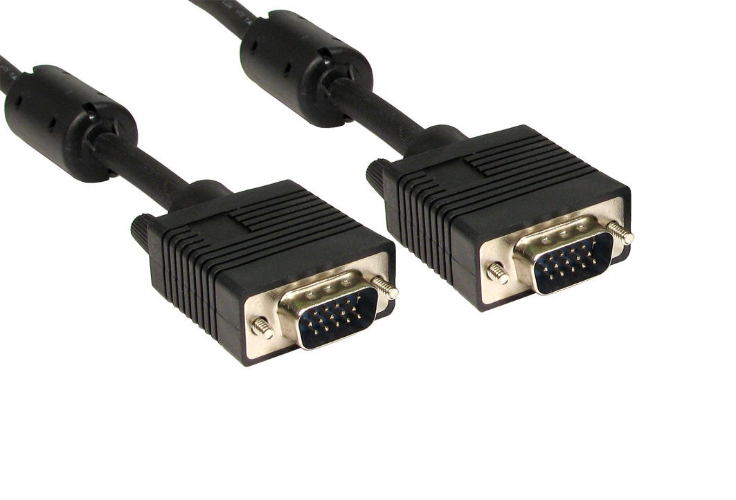 Fully Wired 30m SVGA Cable / VGA PC / Laptop to TV / Monitor Lead / Male 98.42Ft