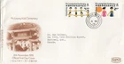 Hong Kong Scott 349-50 FDC - Po Kuk Leung Society, Centenary