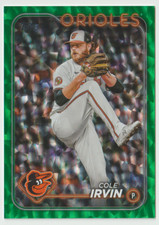 2024 Topps Update Green Foil #US138 Cole Irvin /499 - White Sox