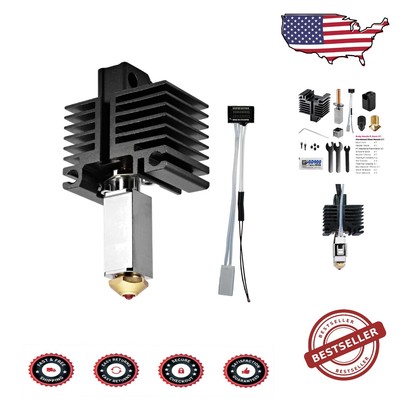 High-Speed Ruby Nozzle Hotend Combo with Ceramic Heater for Bambu Lab Printers
