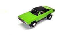 Johnny Lightning 69 Dodge Charger RT slot car, nice 
