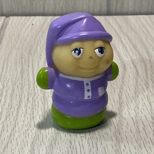 Playskool GLO WORM Friends Bedtime Bug Hasbro Glow 1985 Finger Puppet