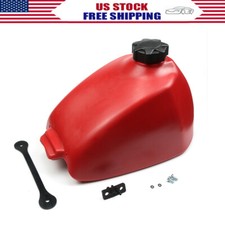 For Honda ATC110 ATC 110 1979-1982 Plastic Replacement Fuel Tank & Gas Cap | Red