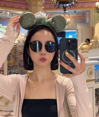 #ad #ad Authentic Disney Park Tiana Princess Minnie Mouse Ears Headband Christmas Gifts $29.99