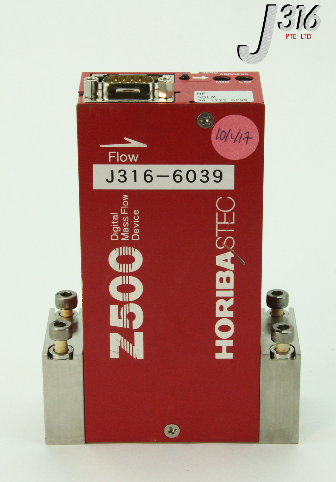 6039 HORIBA-STEC MFC Z500 SEC-Z522KX