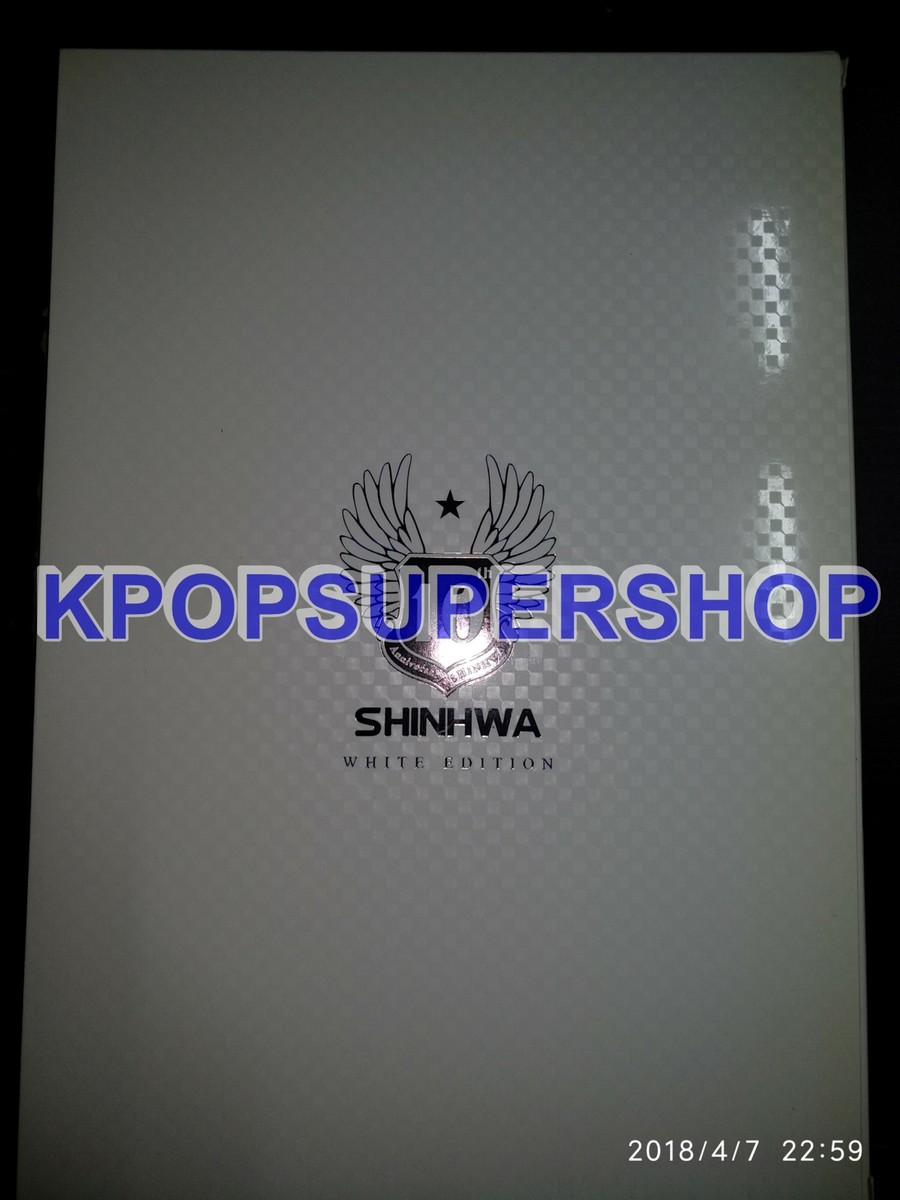 Shinhwa 9th album Vol. 9 White Edition 10th Anniv. CD Great K-POP