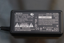 SONY AC ADAPTER BATTERY CHARGER ACL20 AC-L20A UK NEW GENUINE 23W ACL25 TRV HC PC