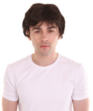Men Fancy Brown short Wig HM-473